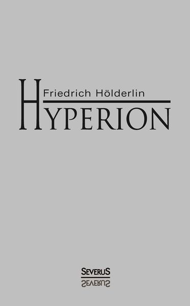 Cover von Hyperion oder Der Eremit in Griechenland