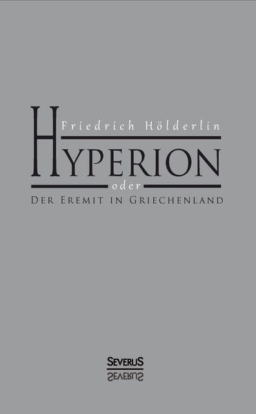 Cover von Hyperion oder Der Eremit in Griechenland