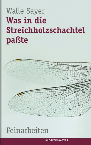 Cover von Was in die Streichholzschachtel paßte