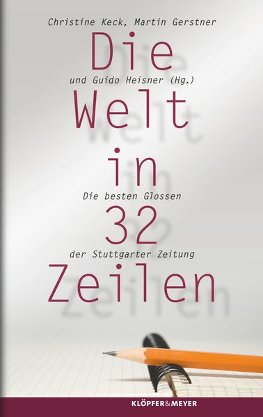 Cover von Die Welt in 32 Zeilen