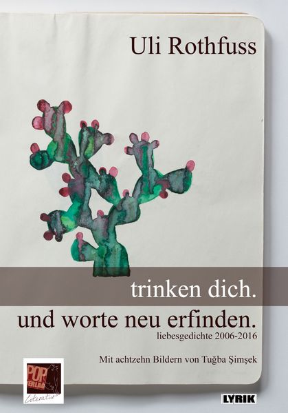 Cover von trinken dich. und worte neu erfinden.