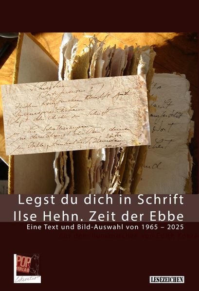 Cover von Legst du dich in Schrift – Ilse Hehn, Zeit der Ebbe