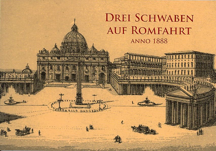 Cover von Drei Schwaben auf Romfahrt
