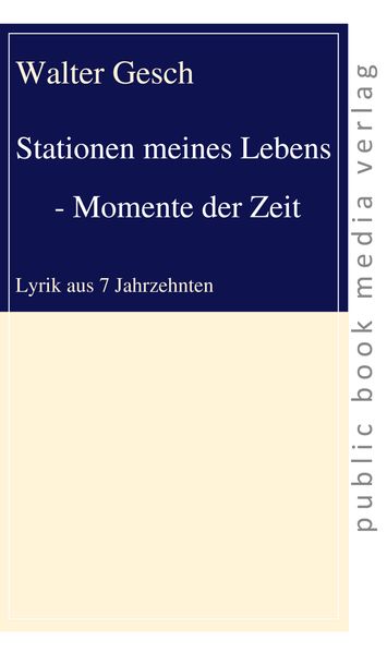 Cover von Stationen meines Lebens – Momente der Zeit