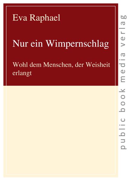Cover von Nur ein Wimpernschlag