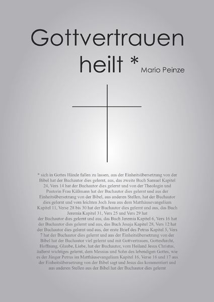 Cover von Gottvertrauen heilt