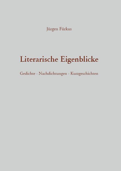 Cover von Literarische Eigenblicke