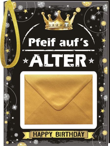 Cover von Pfeiff aufs Alter Männer mit Umschlag