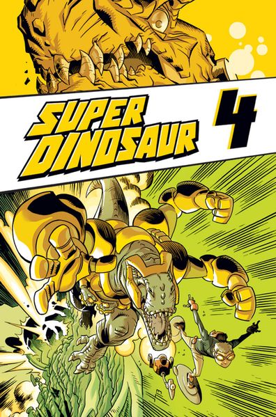 Cover von Super Dinosaur 4