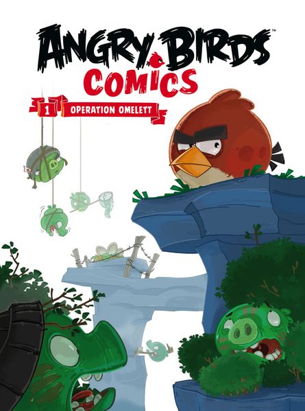 Cover von Angry Birds Comicband 1 – Softcover