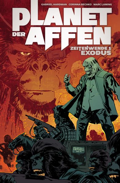 Cover von Planet der Affen – Zeitenwende 1: Exodus