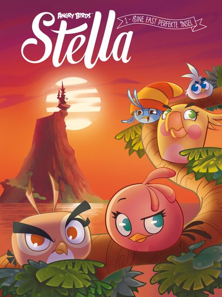 Cover von Angry Birds Stella 1: Eine fast perfekte Insel