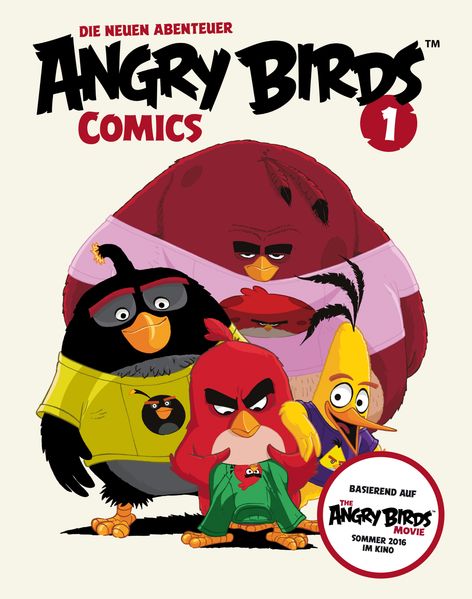 Cover von Angry Birds Filmcomic 1