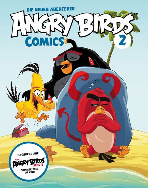 Cover von Angry Birds Filmcomic 2