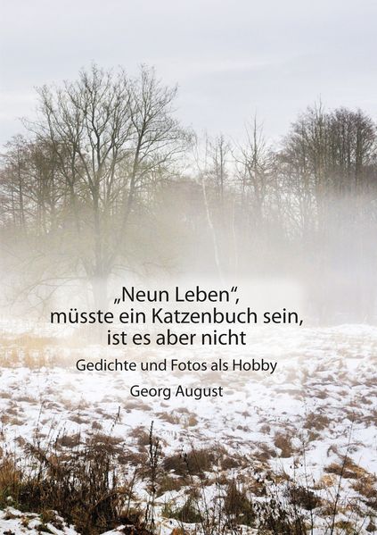 Cover von „Neun Leben“, müsste ein Katzenbuch sein, ist es aber nicht