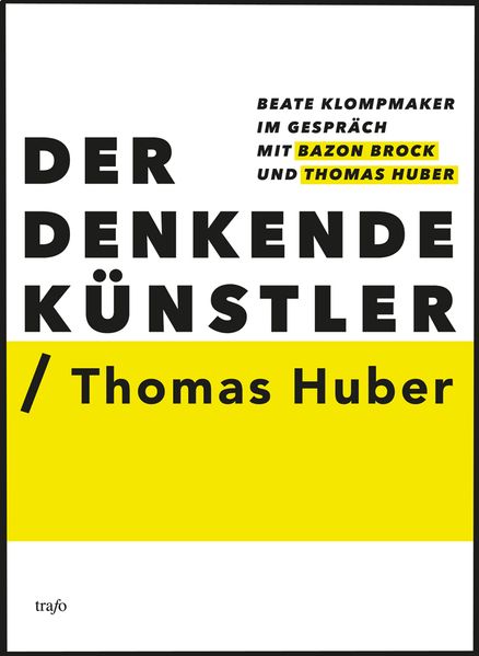 Cover von Der Denkende Künstler / Thomas Huber