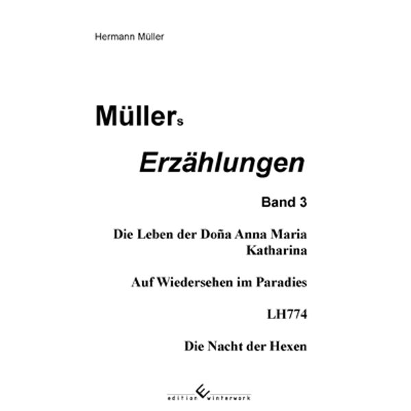 Cover von Müller´s Erzählungen Band 3
