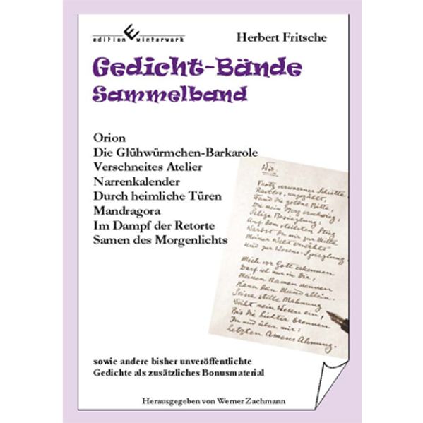 Cover von Gedicht-Bände – Sammelband