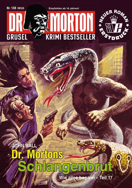 Cover von Dr. Morton Nr. 138: Dr. Mortons Schlangenbrut
