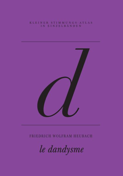 Cover von d – le dandysme
