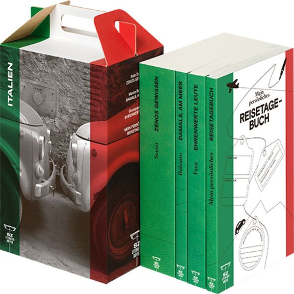 Cover von SZ Literaturkoffer Italien – Literatur für Ihren Urlaub