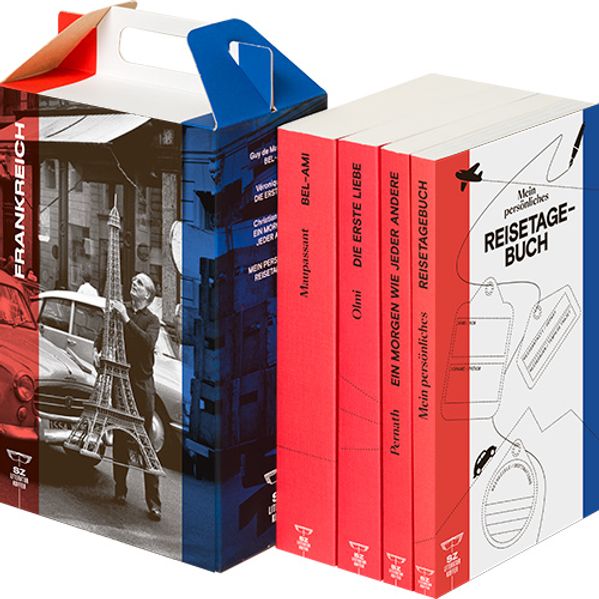 Cover von SZ Literaturkoffer Frankreich – Literatur für Ihren Urlaub