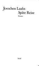 Cover von Späte Reise