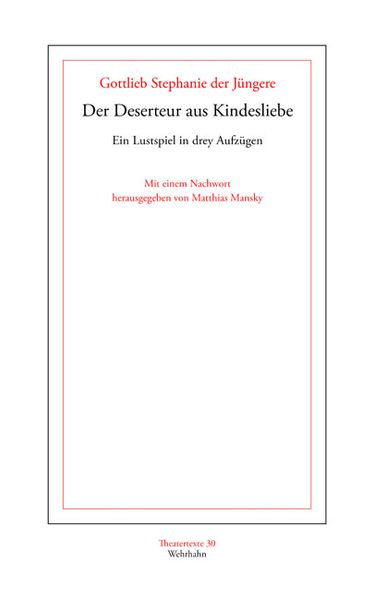 Cover von Der Deserteur aus Kindesliebe