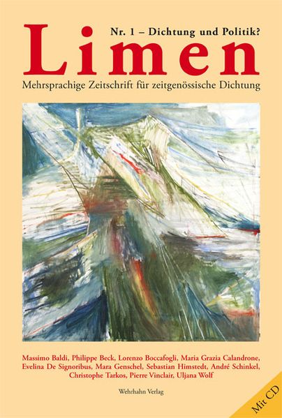 Cover von Limen. Mehrsprachige Zeitschrift für zeitgenössische Dichtung