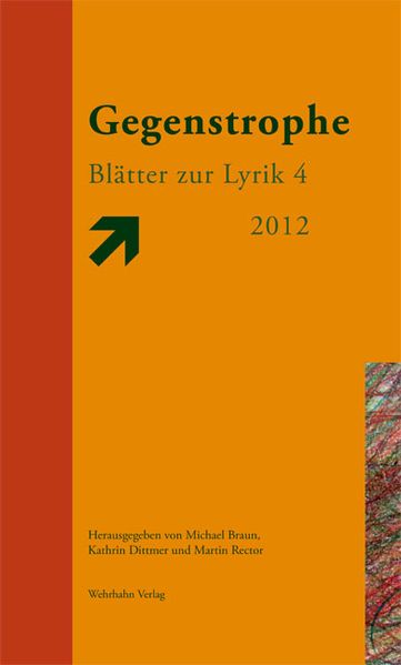 Cover von Gegenstrophe