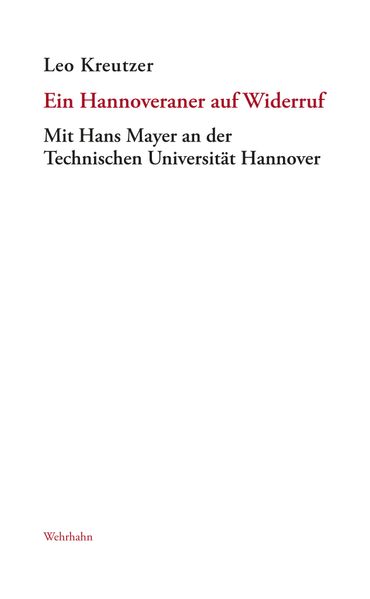 Cover von Ein Hannoveraner auf Widerruf