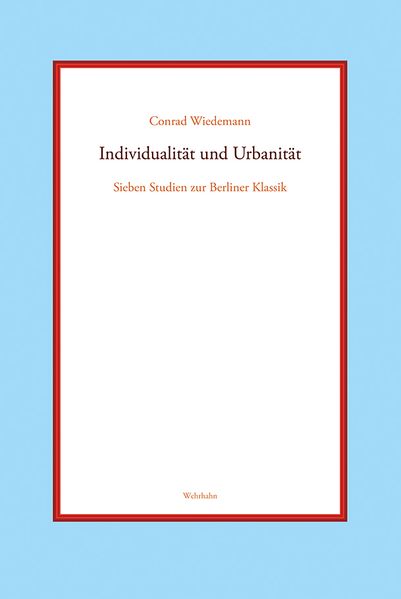 Cover von Individualität und Urbanität