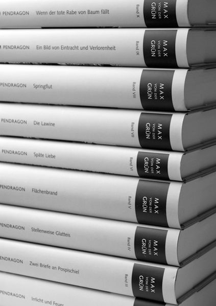 Cover von Max von der Grün Werkausgabe in 10 Bänden