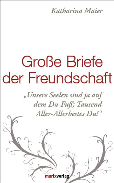 Cover von Große Briefe der Freundschaft