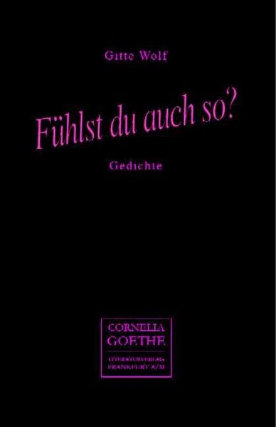Cover von Fühlst du auch so?