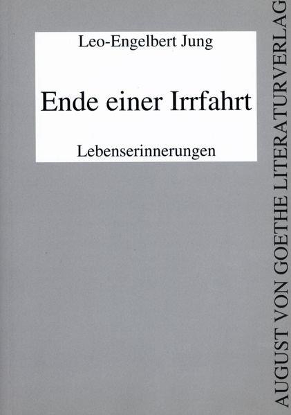 Cover von Ende einer Irrfahrt