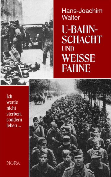 Cover von U-Bahnschacht und weisse Fahne