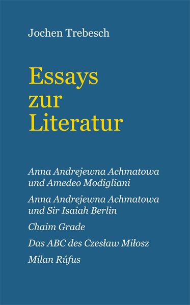 Cover von Essays zur Literatur III