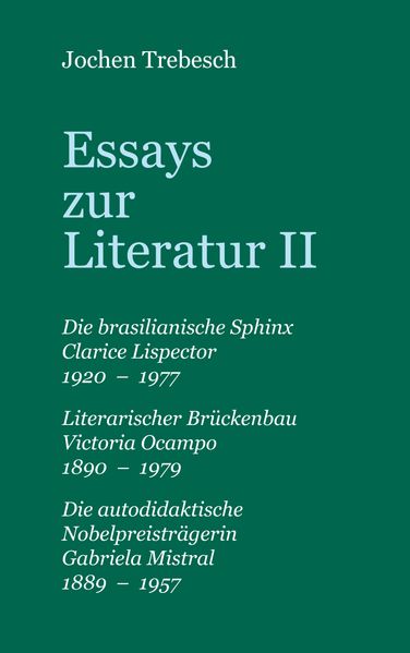 Cover von Essays zur Literatur II
