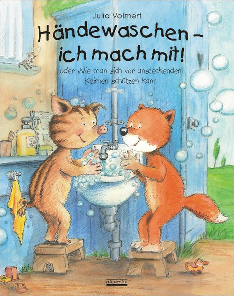 Cover von Händewaschen – ich mach mit oder Wie man sich vor ansteckenden Keimen schützen kann