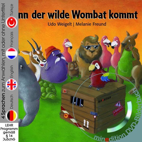 Cover von Wenn der wilde Wombat kommt (Buch mit DVD)