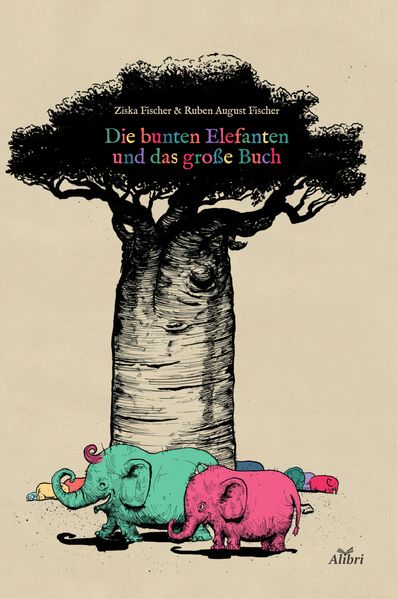 Cover von Die bunten Elefanten und das große Buch