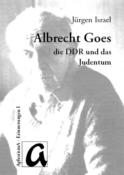 Cover von Vermittler und Versöhner: Albrecht Goes, die DDR und das Judentum
