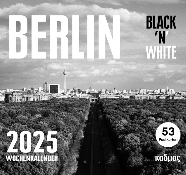 Cover von Berlin Black ‚N‘ White Kalender (2025)
