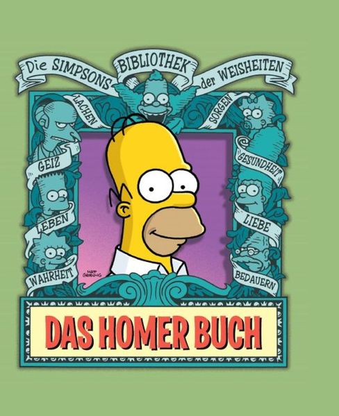 Cover von Die Simpsons Bibliothek der Weisheiten: Das Homer Buch