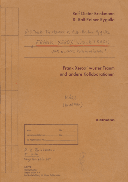 Cover von Frank Xerox’ wüster Traum und andere Kollaborationen