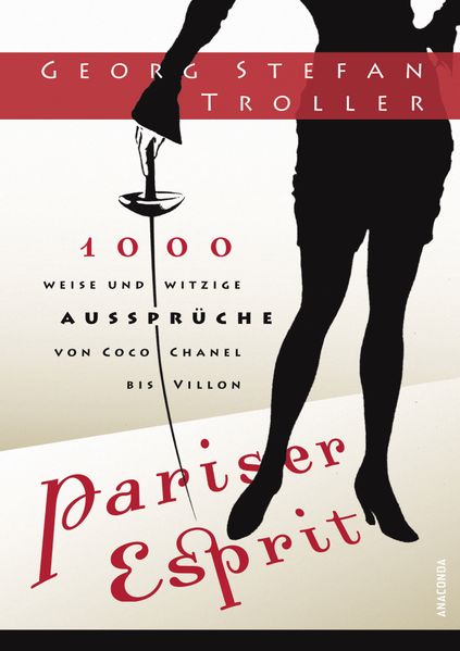 Cover von Pariser Esprit. 1000 weise & witzige Aussprüche von Coco Chanel bis Villon
