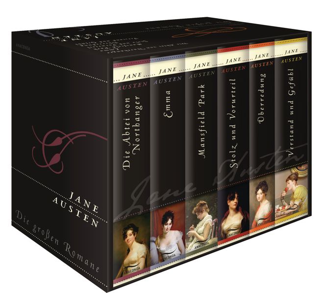 Cover von Jane Austen – Die großen Romane (6 Bände)