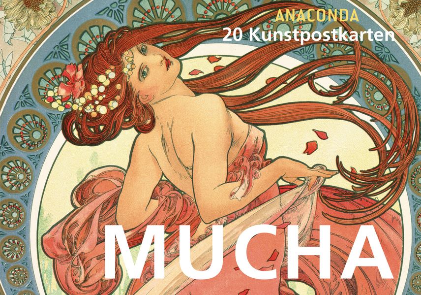 Cover von Postkartenbuch Alfons Mucha