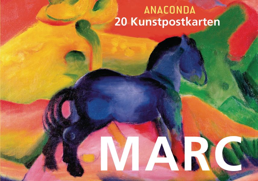 Cover von Postkartenbuch Franz Marc